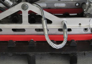 Between The Lines Dura Flex Ice Scratchers Pair - Universal fit ice scratchers for snowmobiles