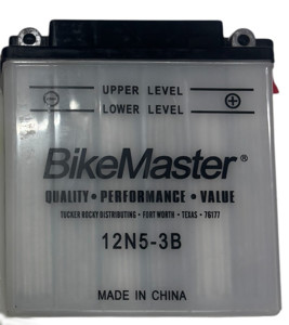 BikeMaster 12N5-3B Battery - 12N5-3B powersports battery