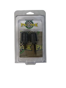 Black Bar End Sliders - For Suzuki GSXR, GSXS, & SV