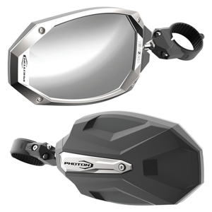 Seizmik Photon Sport Sideview 2.0" UTV Mirrors - Black