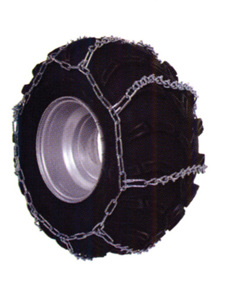 Eagle Plows V-Bar Chains 62x16 4-Link ATV Tire Chains Pair - Aggressive V-bar tire chains, 62x16, 4-link, pair