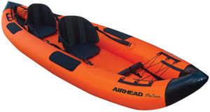 Airhead Montana Inflatable Kayak 2 Person Orange - Inflatable kayak, 2 person, orange, 12 ft.