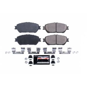 Front Z23 Evolution Sport Brake Pads w/Hardware - For 05-15 Toyota Tacoma w/ 5 Lug Wheels