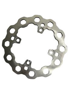 220mm Solid Mount Rear Cubiq Brake Rotor