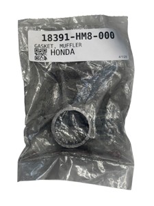 Honda Muffler Gasket 18391-HM8-000 - Gasket for muffler, OEM Honda part