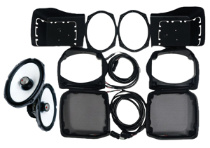 Cerwin Vega 6"x9" Cut-In Lid Kit w/ SM694 For 2014-2023 FLH/T - Audio lid kit with SM694 speakers For 2014-2023 FLH/T