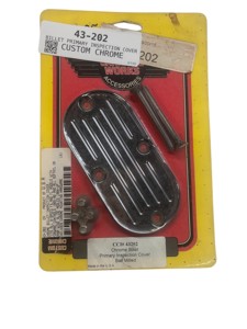 Custom Chrome Billet Primary Inspection Cover
