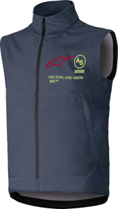 Alpinestars Techstar Softshell Vest Dark Gray Men's XL - Windproof softshell vest for cool weather riding