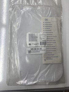 Husqvarna Clear Plexivisor for Helmet - Clear Plexivisor for Husqvarna helmets