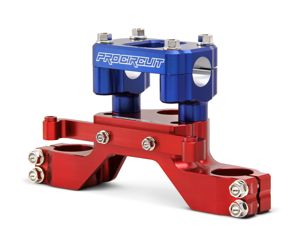 Pro Circuit Top Clamp with Bar Mount for Honda CRF110F 2013-2021 - Top clamp and bar mount for Honda CRF110F 2013-2021