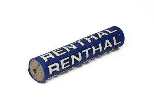 Renthal Vintage SX Crossbar Pad Blue/White Retro 10in