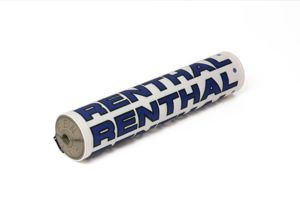 Renthal Vintage SX Crossbar Pad White/Blue Retro 10in