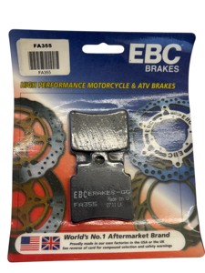 06-08 Arctic Cat ATV 250 DVX Sport Rear Left FA-SFA-TT-X Brake Pads