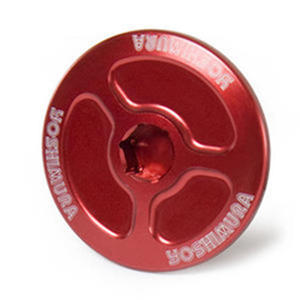 Large Engine Timing Plug - Red - Replaces Yamaha 90340-32123-00