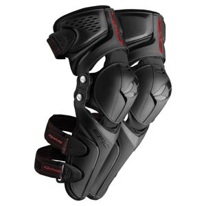 EVS Epic Knee Guard CE Black Pair Large/XL - Protective knee guard, Black, Large/XL, CE rated