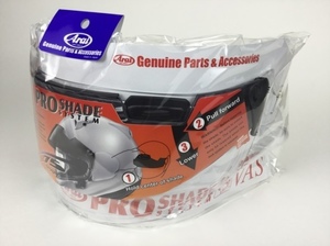 Arai VAS-V Pinlock Pro Shade System Clear Shield - For Arai VAS helmets