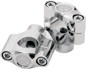 Chrome Moto Risers 1.25" Tall RSD
