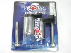 Chrome NO CUT Frame Sliders - For 04-07 Honda CBR