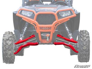 High Clearance Front A-Arms Red Adj. w/STD Joints - For 14-21 Polaris RZR XP 1000