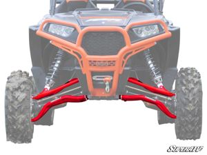 High Clearance Front A-Arms Red Adj. w/HD Joints - For 14-21 Polaris RZR XP 1000