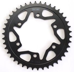 Steel Rear Sprocket 43T Black 520