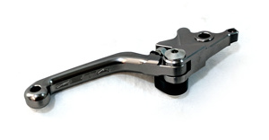 Zeta Pivot CP CNC Shorty Brake Lever Gray Fits Suzuki DRZ400