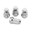 QuadBoss Chrome Lug Nuts 3/8in-24 14mm OD Set of 4