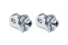 Kuryakyn Adjustable Stop Splined Peg Adapter Chrome