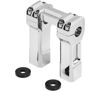 Kuryakyn 5" Billet Handlebar Risers Chrome 6133