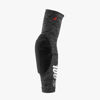 100% Teratec Elbow Guards Gray/Black Large 100% Teratec Elbow Guards Gray/Black Large