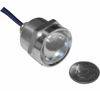 Letric Lighting Royal Flush LED 1" Steel/White/Amber Light
