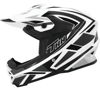 THH Helmets T-42 BMX Acceler Helmet Black/White 2XL