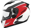 THH TS-80 Vision Full Face Helmet White/Red Medium THH TS-80 Vision Full Face Helmet White/Red Medium