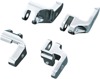 Floorboard Relocator Brackets Chrome Fits 17-23 Touring Models