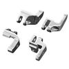 Floorboard Relocator Brackets Chrome Fits 17-23 Touring Models