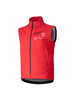 Alpinestars Youth Techstar Softshell Vest Bright Red MD - Softshell riding vest for youth in bright red, size MD