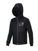 Alpinestars Youth Racer MX Fleece Black XL - Youth XL fleece hoodie for motocross training