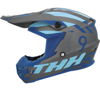 THH T730X Twister Youth Helmet Grey/Blue Small