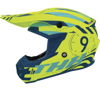 THH T730X Twister Helmet Neon Yellow/Blue XL