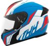 THH T810S Turbo Full Face Helmet Blue/Red Small THH T810S Turbo Full Face Helmet Blue/Red Small