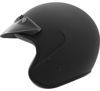 THH T-381 Open Face Helmet Flat Black Medium