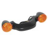 Letric Lighting Rear LED Light Bar Blk/Amb - Signals Included