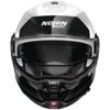 Nolan N100-5 Plus Distinctive Helmet White/Black Small
