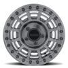 MR415 Beadlock 15x7 / 5+2/38mm / 5x4.5 / 76 CB Graphite Wheel - GL Graphite Ring MR415 Beadlock 15x7 / 5+2/38mm / 5x4.5 / 76 CB Graphite Wheel - GL Graphite Ring