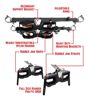 Seizmik OHGR 2 Gun Rack with 1.75" Clamp â€“ Fits UTVs