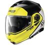 Nolan N100-5 Plus Helmet Distinct Gloss Black/Yellow Small