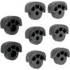 Kuryakyn ISO Large Peg Replacement Rubbers (8 Pcs)