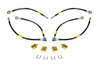 Stainless Steel Brake Lines - For 09-16 Nissan GTR R-35 Phantom