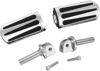 Show Chrome Teardrop Driver Pegs Chrome Fits Honda GL1800