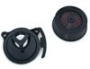 Kuryakyn Street Sweeper III TBW Black Exhaust 9606